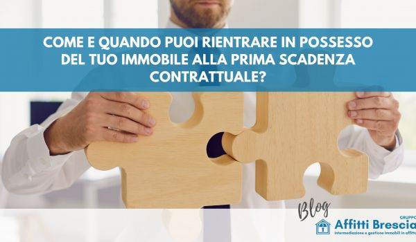 Come rifiutare il rinnovo del contratto di locazione alla prima scadenza?