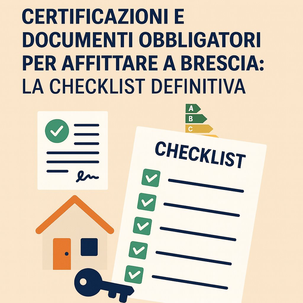Certificazioni e Documenti Obbligatori per Affittare a Brescia