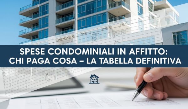 Spese Condominiali in Affitto – La Tabella Definitiva